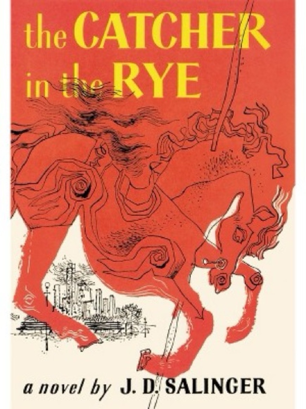 Book 'The Catcher in the Rye' Literary Novel by author - J. D. Salinger